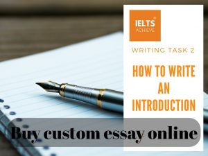 Buy custom essay online