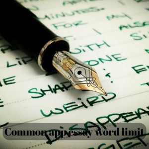 Common app essay word limit